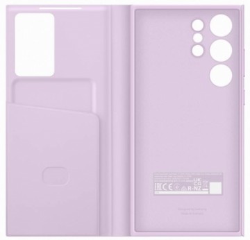 EF-ZS918CVE Samsung Clear View Case for Galaxy S23 Ultra Lilac (Damage Blister)