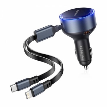 Vention FFOB0 USB-C car charger + USB-C|Lightning 30W cable