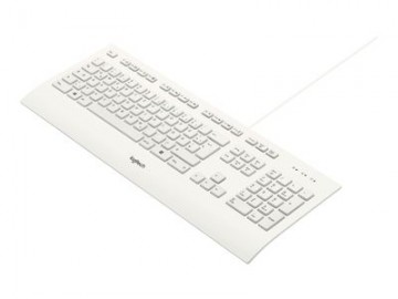 Logitech Keyboard K280e - White