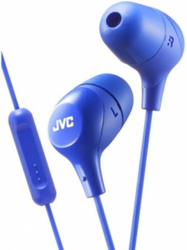 JVC HA-FX38M-A-E Marshmallow headphones with remote & microphone