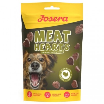 Josera Petfood Josera Meat Hearts suņiem Turkey 8x70 g