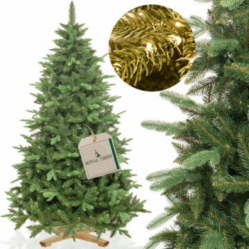 Artificial Christmas tree Premium Royal Trees Siberian fir with wooden stand Springos CT0182 180 cm