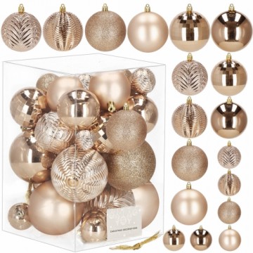 Christmas balls Springos CA1163 33 PCS.