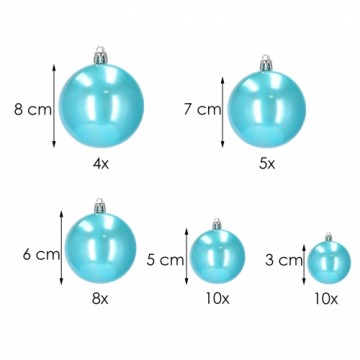 CA0845 CHRISTMAS BALLS 37 PCS.