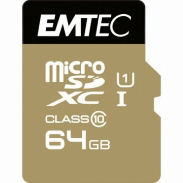 Карта памяти микро SD EMTEC 64 Гб