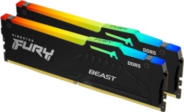 Operatīvā atmiņa Kingston Fury Beast RGB 32GB Black