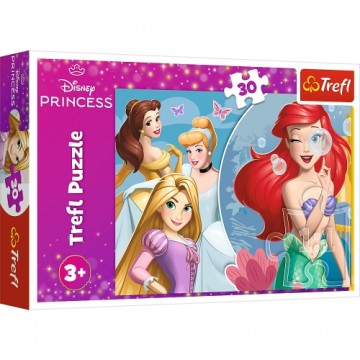 TREFL DISNEY PRINCESS Puzle Princesess, 30 gab.