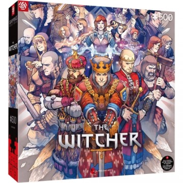 Good Loot Gaming Puzzle: The Witcher Northern Realms (500 pieces)