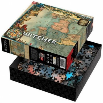 Cenega Publishing Good Loot The Witcher: Northern Kingdom Map Jigsaw puzzle 1000 pc(s) Video game