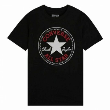 Short Sleeve T-Shirt Converse Black 10 Years