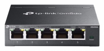 TP-Link Omada ES205G network switch Managed Gigabit Ethernet (10/100/1000) Black