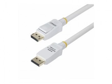 StarTech.com 6ft White VESA Certified DisplayPort 1.2 Cable with Latches - DisplayPort cable - DisplayPort to DisplayPort - 1.8 m