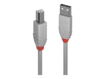 Lindy USB cable Anthra Line - USB to USB Typ B - 3 m