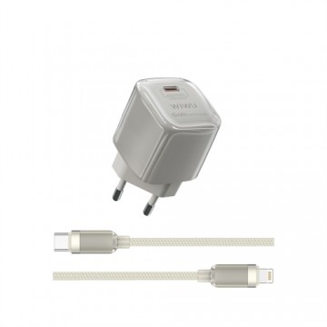 WIWU Jello 30W GaN Charger Sets Wi-U017 C-L, EU Plug