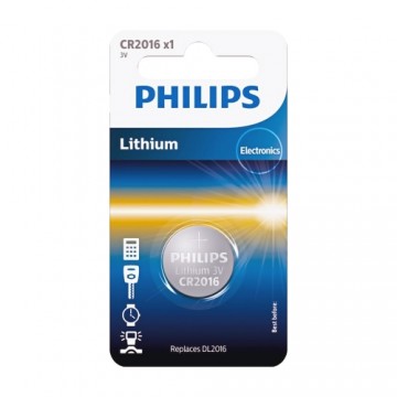 Battery PHILIPS CR2016 Minicells Lithium 1pc Blister