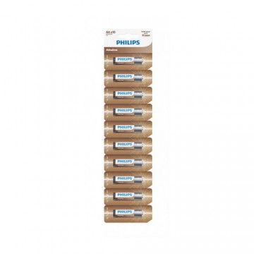 Battery PHILIPS AA LR6 10pcs blister Alkaline