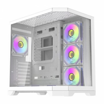 Darkflash Darflash FT418 PRO computer case + 7 aRGB fans (white)