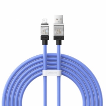 Baseus cable CoolPlay USB - Lightning 2m 2,4A blue