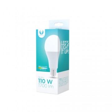 LED Bulb E27 A65 18W 230V 6000K 1700lm Forever Light