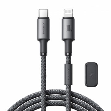 Joyroom S-A50 Unlimited Series 60W USB-C - Lightning Cable with Magnetic Organizer 1.2m - Gray