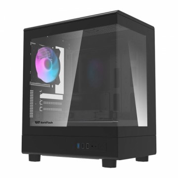 Darkflash DB330M computer case + 3 aRGB fans (black)