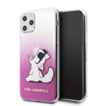 Karl Lagerfeld KLHCN58CFNRCPI iPhone 11 Pro hardcase różowy|pink Choupette Fun