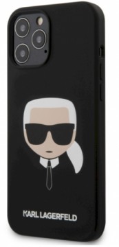 KLHCP12LSLKHBK Karl Lagerfeld Head чехол для телефона iPhone 12 Pro Max 6.7 черный