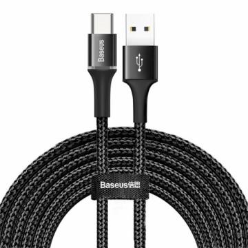 Baseus halo data cable USB For Type-C 2A 3m Black