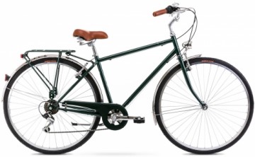 Bicycle Romet Vintage Eco M 2024 dark green-18" / M