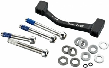 Disku bremžu adapteris SRAM Post Mount front 200mm/rear 180mm with stainless steel bolts 40mm standard