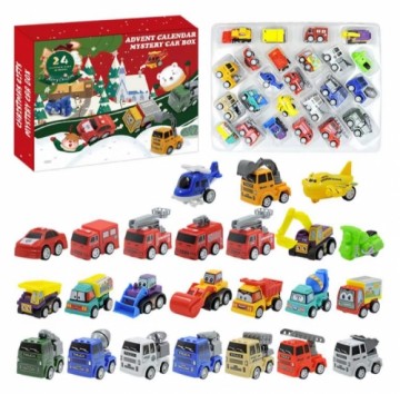 RoGer Christmas Advent Calendar with Toy Cars 24pcs.