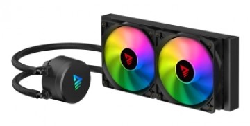 Dzesētājs SAVIO VELOX 240mm ARGB CPU liquid cooler 250W Melns