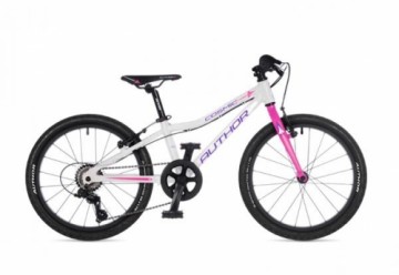 Author Cosmic bicycle, 20", Extreme White/Suzy Pink