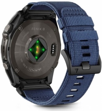 Tech-Protect watch strap Nylon Classic Garmin fenix 5/6/6 Pro/7/8 47mm/E, navy