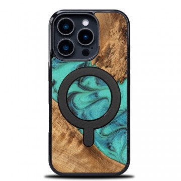 Bewood Unique case for iPhone 16 Pro 6,3" Turquoise with MagSafe