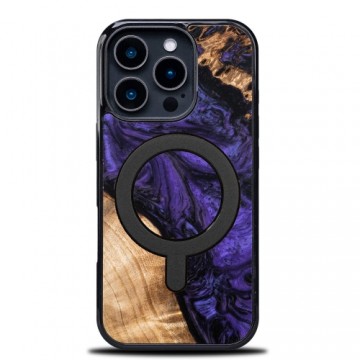 Bewood Unique case for iPhone 16 Pro 6,3" Violet with MagSafe