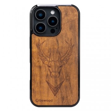 Bewood case for iPhone 16 Pro 6,3" Deer Imbuia