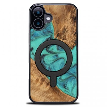 Bewood Unique case for iPhone 16 Plus 6,7" Turquoise with MagSafe