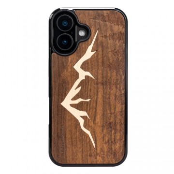 Bewood case for iPhone 16 6,1" Mountains Imbuia