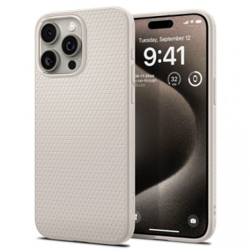 Case SPIGEN Liquid Air ACS07212 for Iphone 15 Pro Max - Natural Titanum