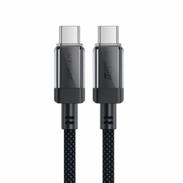 Acefast C12 USB-C | USB-C PD cable 60W 480Mb|with nylon braid - black