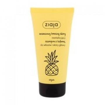 Ziaja Pineapple Caffeine Shampoo - Shampoo containing caffeine and pineapple extract