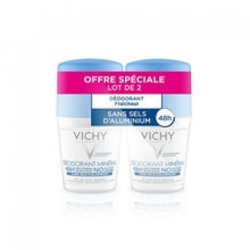 Vichy Mineral Deodorant ( 2 pcs ) - Mineral ball deodorant