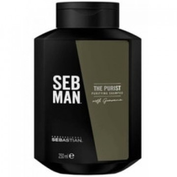 Sebastian Professional SEB MAN The Purist Purifying Shampoo - Anti-dandruff cleansing shampoo for men