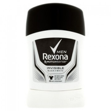 Rexona Men Motionsense Invisible Black+White Deostick