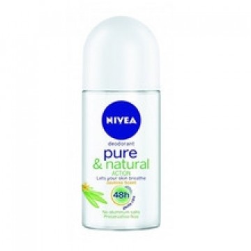 Nivea Pure & Natural Jasmine Deodorant Roll-On