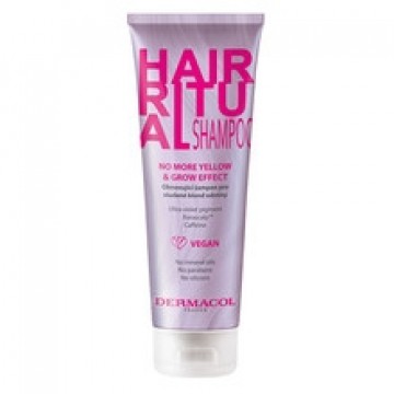 Dermacol Hair Ritual No More Yellow & Grow Effect Shampoo (cold blonde shades)