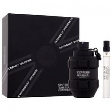 Viktor & Rolf Spicebomb Dark Leather Gift set EDP 90 ml and miniature EDP 10 ml