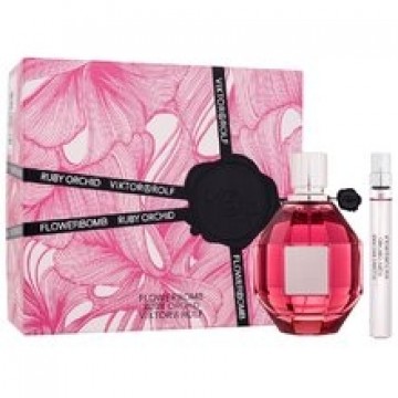 Viktor & Rolf Flowerbomb Ruby Orchid Gift set EDP 100 ml and miniature EDP 10 ml