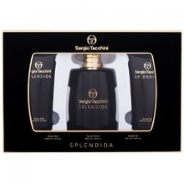 Sergio Tacchini Splendida Gift set EDP 100 ml, shower gel 100 ml and body lotion 100 ml